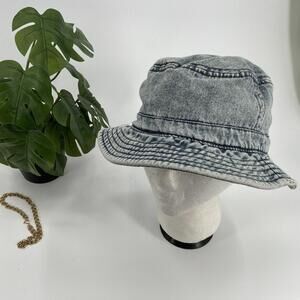 Denim Bucket Hat 100% Cotton